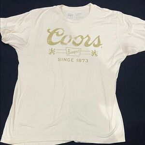 Coors Men's White Short Sleeve Tee